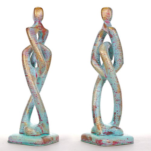 Scultura uomo che cammina - che,