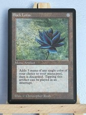 MTG Custom FM – Black Lotus – Magic: The Gathering – High Quality