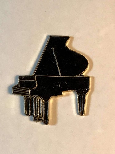 Pin pianoforte nero - -,