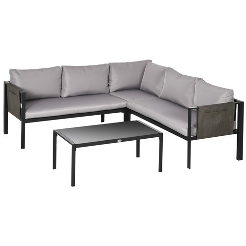 Outsunny set giardino - giardino, 4