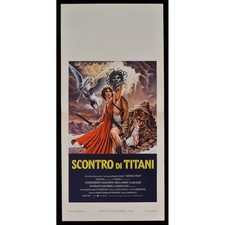 locandina SCONTRO DI TITANI meredith davis ursula andress bloom robson B221