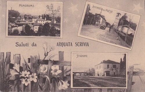 Arquata scrivia panorama - arquata,
