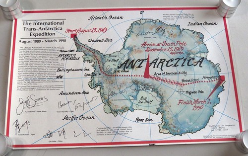 Mappa commemorativa spedizione - commemorativa,