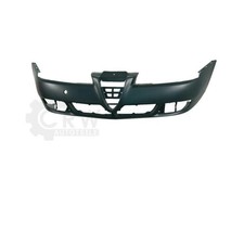 Paraurti anteriore nero liscio