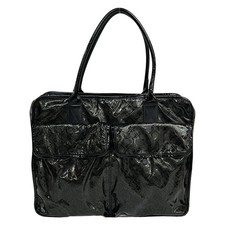 Gherardini black pvc - black, handbag