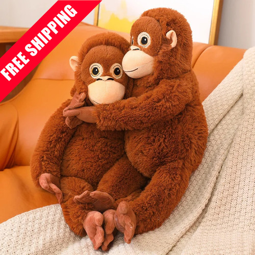 Peluche gorilla cartone