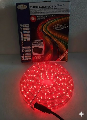 Tubo luminoso led 6mt - luminoso,