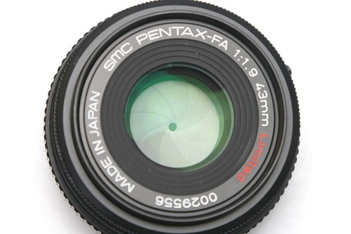 Pentax 43mm 9 smc - fa, f1.9