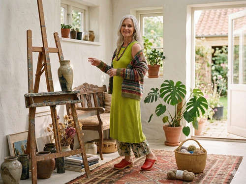 Abito gudrun sjoden verde - gudrun, lime