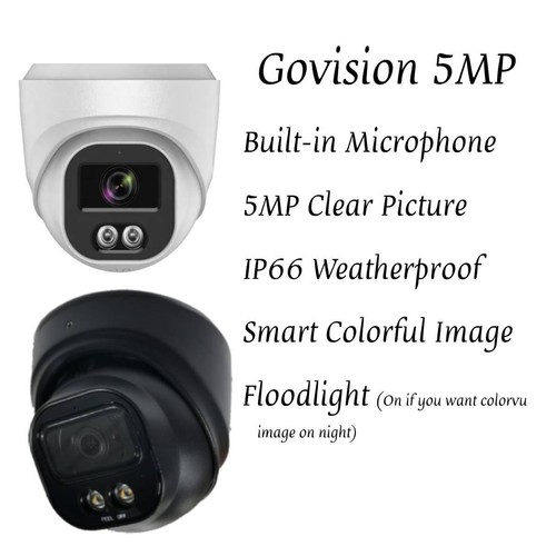 5mp colorvu audio - colorvu, poe
