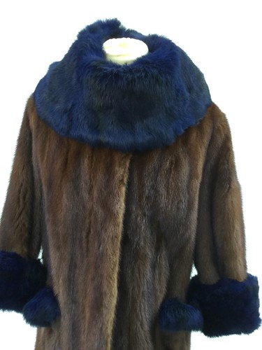 Pelliccia visone blu - pelliccia,