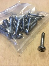 VITE ACCIAIO INOX 5,3x32 PER LEGNO PLASTICA TESTA CILINDRICA INSERTO T25 20PZ