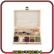 KIT 100 ACCESSORI per DREMEL MINI TRAPANO 3mm PUNTE FRESE DISCHI FELTRI SPAZZOLE