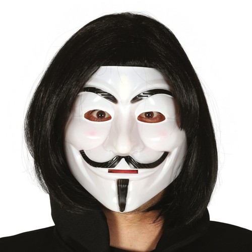 Maschera indignato anonymous - indignato,