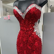 Primavera red sequin prom - primavera,