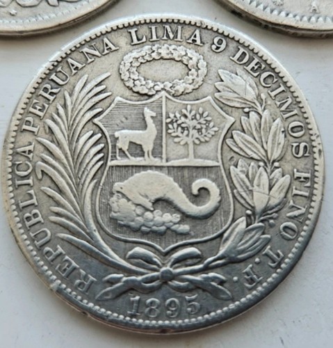 Moneta argento sol 1895 - moneta,