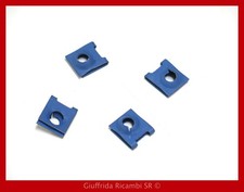 11x Clip Clips di Fissaggio Renault Ricambi Auto Originali D Epoca