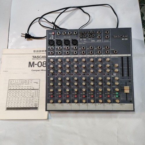 Tascam compact mixer teac - tascam,