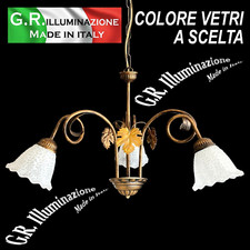 LAMPADARIO IN FERRO BATTUTO 3