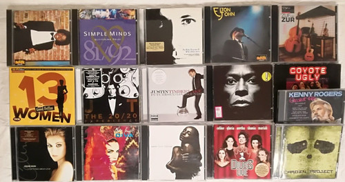 Lotto album rock pop - 16, cd