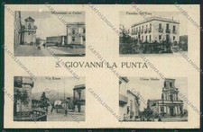 Catania San Giovanni La Punta ABRASA cartolina QQ0306