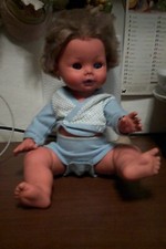 bambola Furga sessuata maschio x restauro,gioco, pz ricambio cm 40 leggi difetti