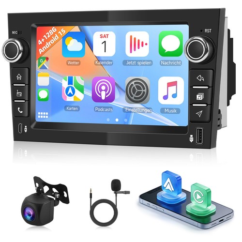 Autoradio 128g android 15 - 4+128g,