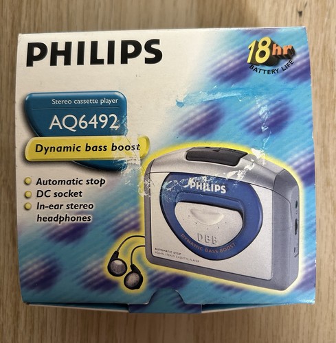 Stereo cassette philips aq6492 - stereo,
