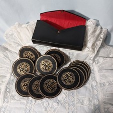 Set Vintage 12 Sottobicchieri