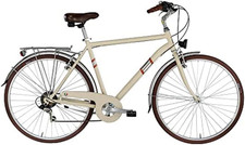 Bike, Bicicletta Trekking 6V Uomo Roxy, Crema, 28", Allluminio