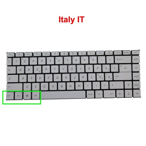 Tastiera retroilluminata per