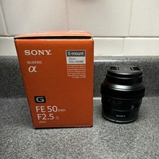 Sony FE 50mm F2.5 G Full Frame