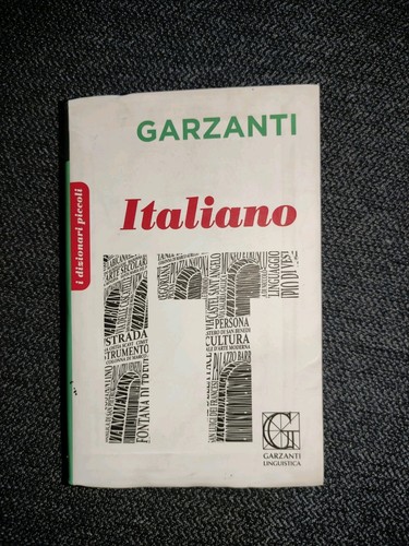Dizionario italiano garzanti - italiano,