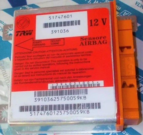 Centralina airbag grande - centralina, punto