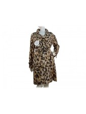 Blugirl Womens Leopard Trench
