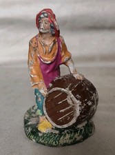 STATUINA PRESEPE IN GESSO VINTAGE. ALTEZZA CM 10,5