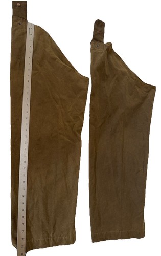 Orvis brown lined chaps - orvis,