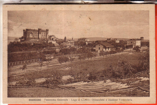 Cartolina bracciano fp - bracciano,
