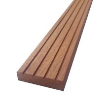 Piolo Gradino In Legno Di Mogano Per Scaletta Da Barca mm 20 x 80 x 800