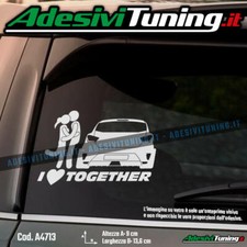 Adesivo I love together Seat Ibiza Cupra 2009-2016 - Sticker Decal