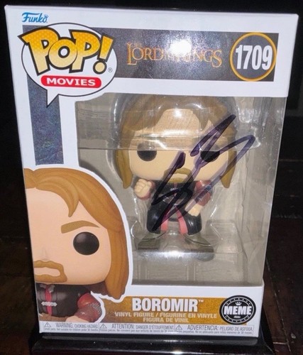 Sean bean firmato boromir - bean,