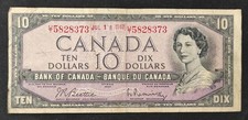 Canada Banconota da 10 dollari
