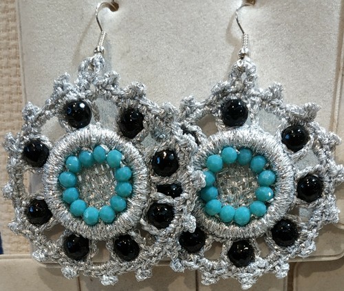 Orecchini donna lurex - orecchini,
