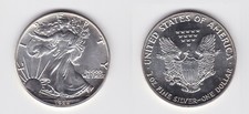 Moneta argento dollaro - argento, 1