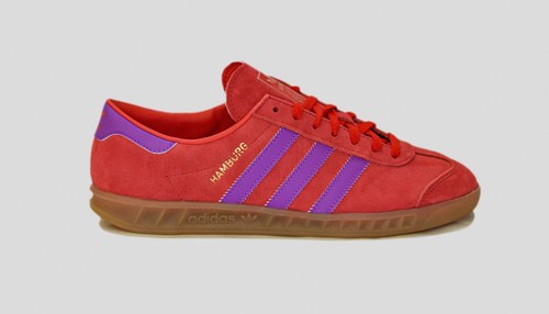 Adidas hamburg red purple - adidas, w