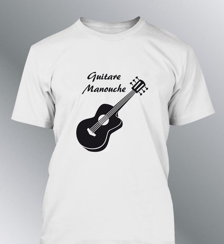 Shirt chitarra manouche - chitarra,