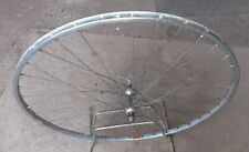 Ruota anteriore 28" bici corsa tubolare, cerchio FIAMME, mozzo MICHELIN