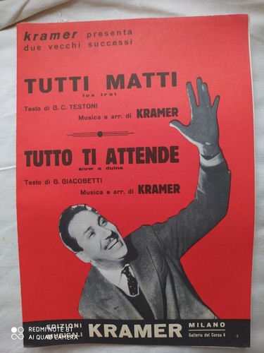 Gorni kramer tutti - "tutti, matti"