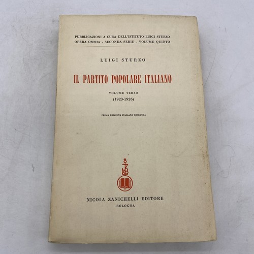 Luigi sturzo il partito - il,