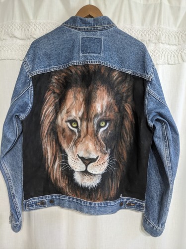 Giacca levi denim - levi's, dipinta
